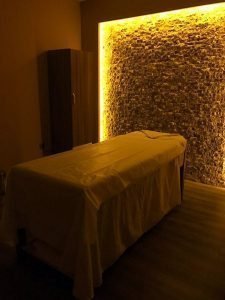 Mosspa Otel Spa Ahşap Dinlenme Yatağı  