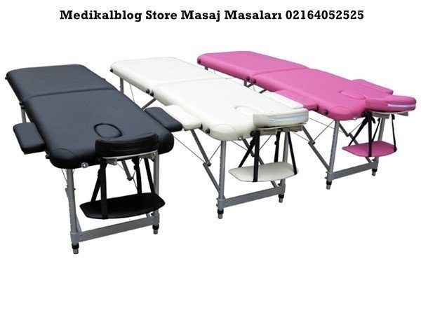 Çanta tipi masaj yatakları alüminyum masa