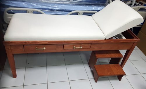 Ahşap Çekmeceli Muayene Sedyesi ve Basamak Satış Fiyatı İstanbul