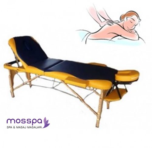  Ahşap Portatif Taşınabilir Çanta Tipi Masaj Yatağı 