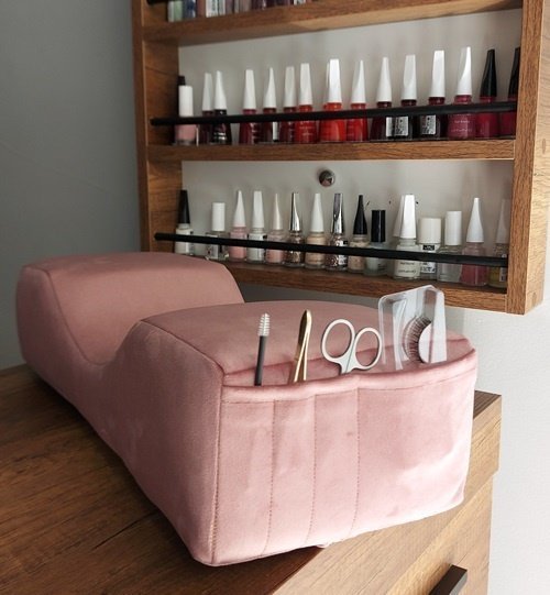 Kirpik ve kaş uygulama yastığı