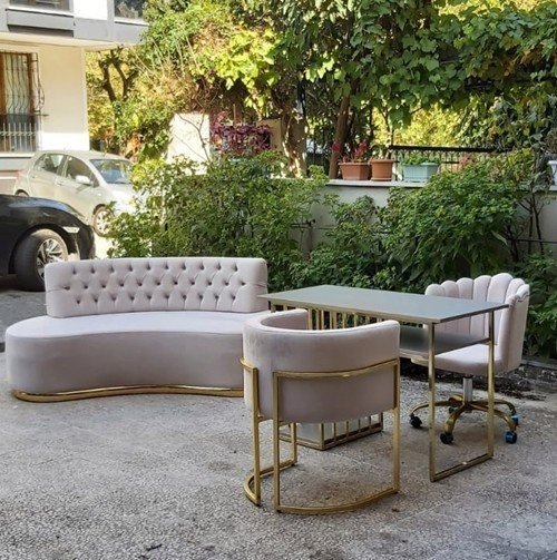 Modern Güzellik Salonu Manikür Protez Tırnak Masas