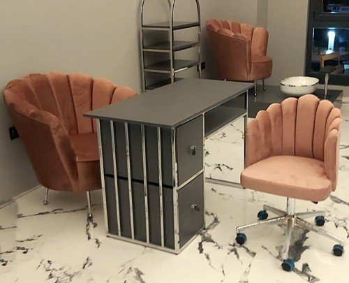 güzellik merkezi pedikür ve manikür krom grup