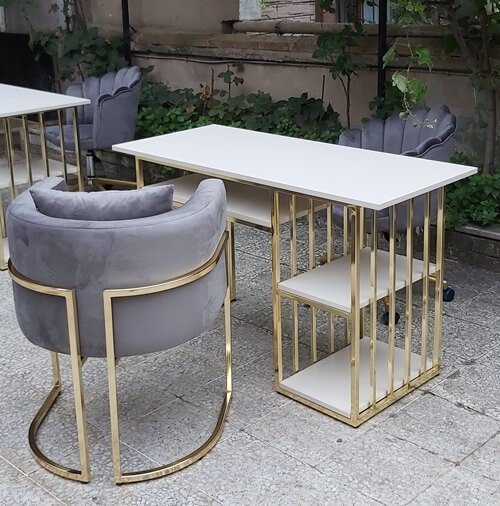 Manikür Masası Gold Metal Çeşitleri