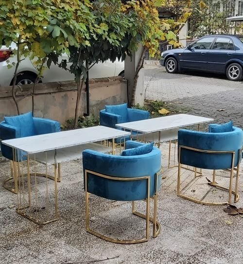 Manikür Masası Gold Metal Modelleri