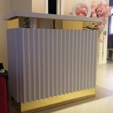 Güzellik Cilt Bakım Manikür Pedikür Merkezi Müşteri Karşılama Bankosu Mosspa Beauty