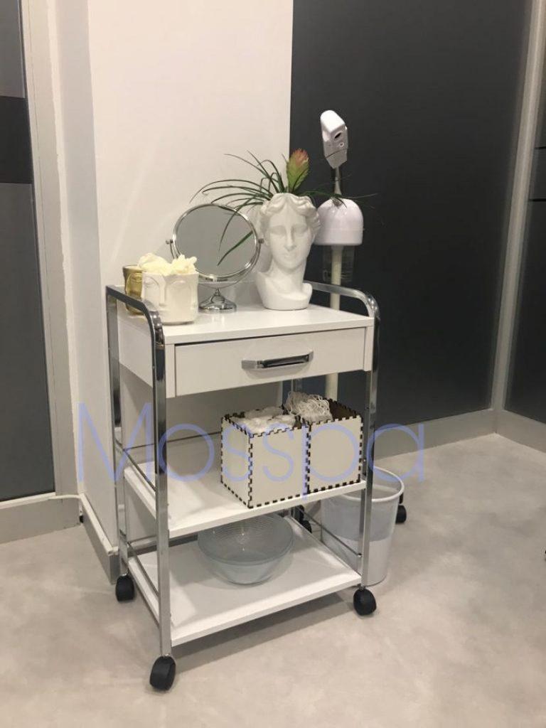 Cilt Bakım ve Güzellik Sehpası Etejeri