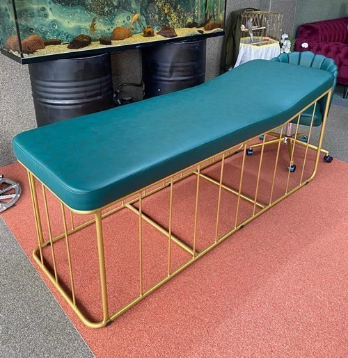 Esnek Kenar Cilt Bakım ve Güzellik Salonu Sedyesi