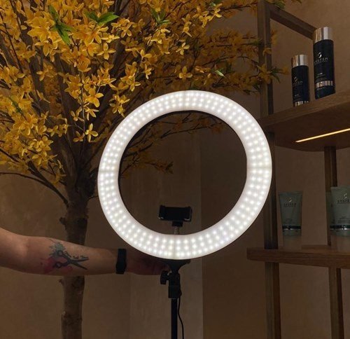 Güzellik Merkezi Loop Led Işık