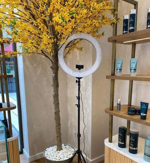 Güzellik Merkezi Salon Loop Led Işık