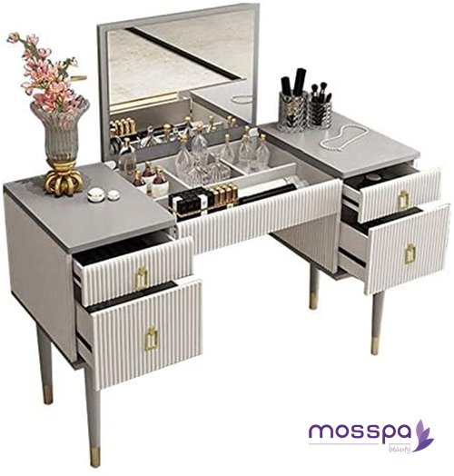 Işıklı ve Aynalı Makyaj Masası (Professional Makeup Chair)