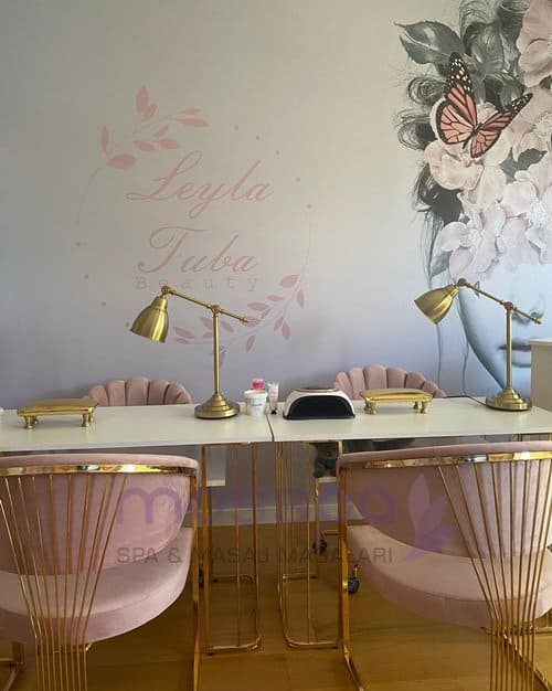 Güzellik merkezi protez tırnak ve manikür masası mosspa beauty 1
