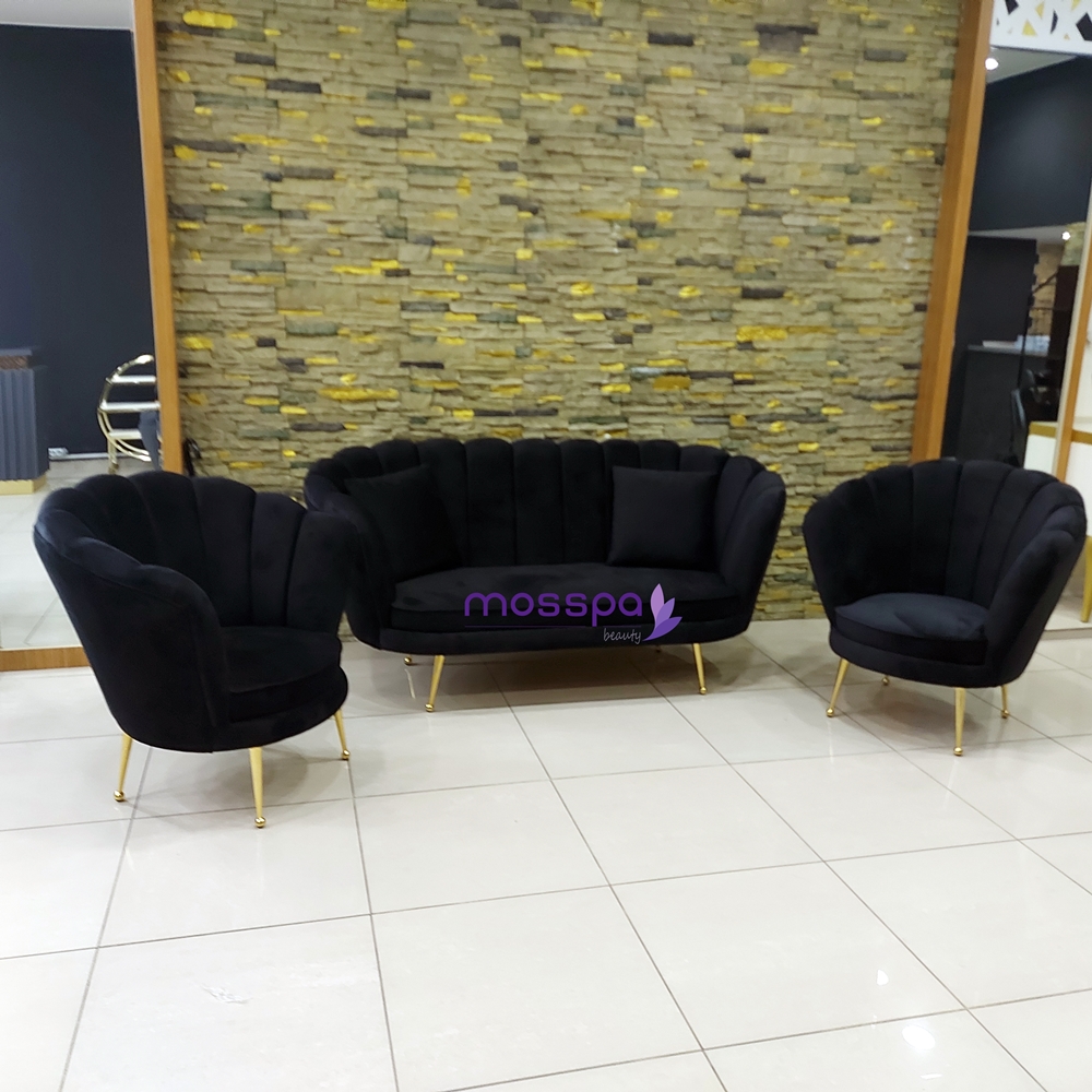 güzellik merkezi papatya müşteri bekleme koltuk takımı