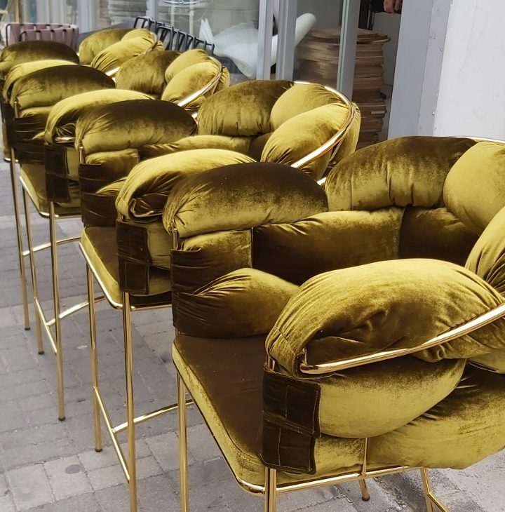 Gold Balon Sandalye