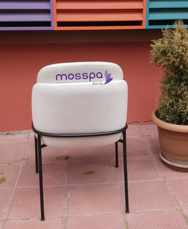 Metal Cafe Sandalyesi Mosspa Beauty 
