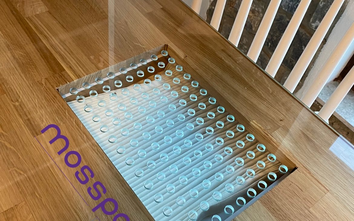 Ahşap Manikür Masası Toz Çekme Makinesi Mosspa Beauty