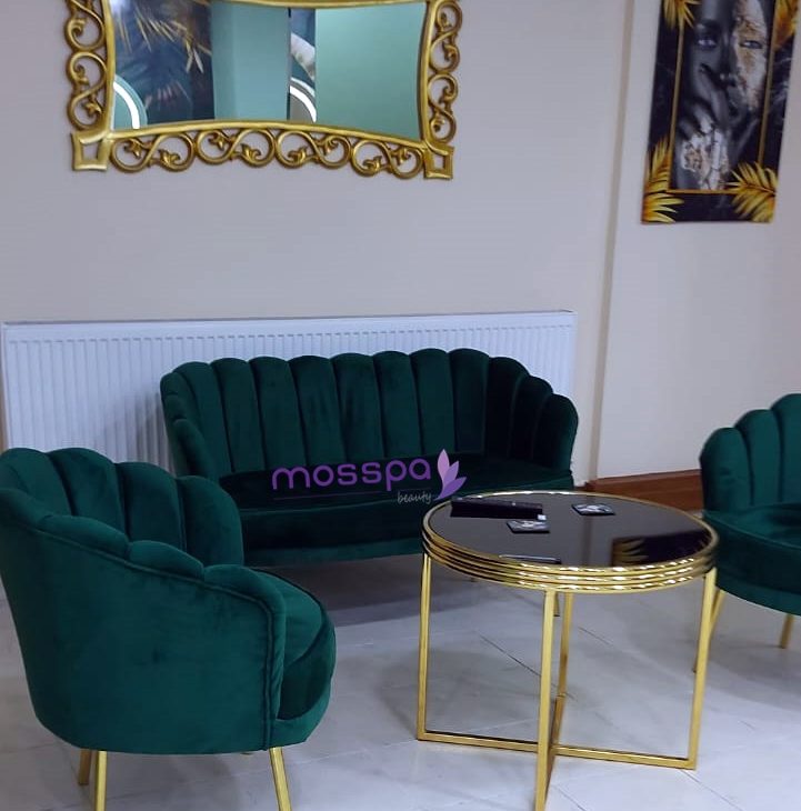 Güzellik Salonu Mobilyaları İstanbul İstiridye Bekleme Koltukları