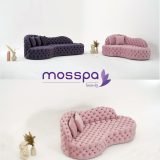 Güzellik merkezi FULL kapitone işçilik berjer koltuk ve kanepe